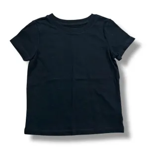 Cat & Jack Boys Size 3T Black Tee Everyday Comfy Short Sleeve Shirt