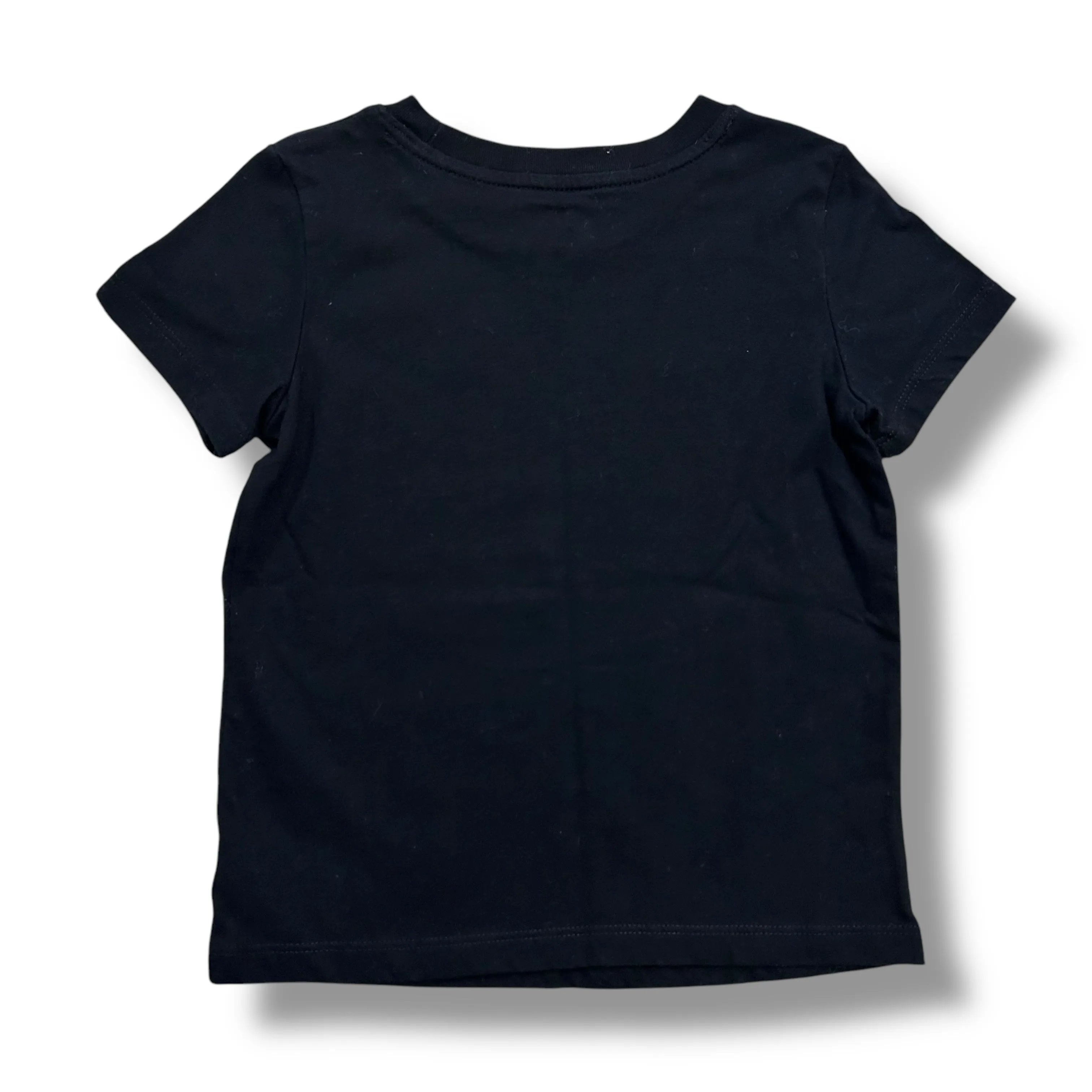 Cat & Jack Boys Size 3T Black Tee Everyday Comfy Short Sleeve Shirt