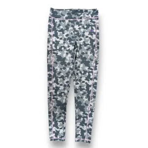 Champion Size 10/12 Youth Girl Gray Camo Athletic Leggings