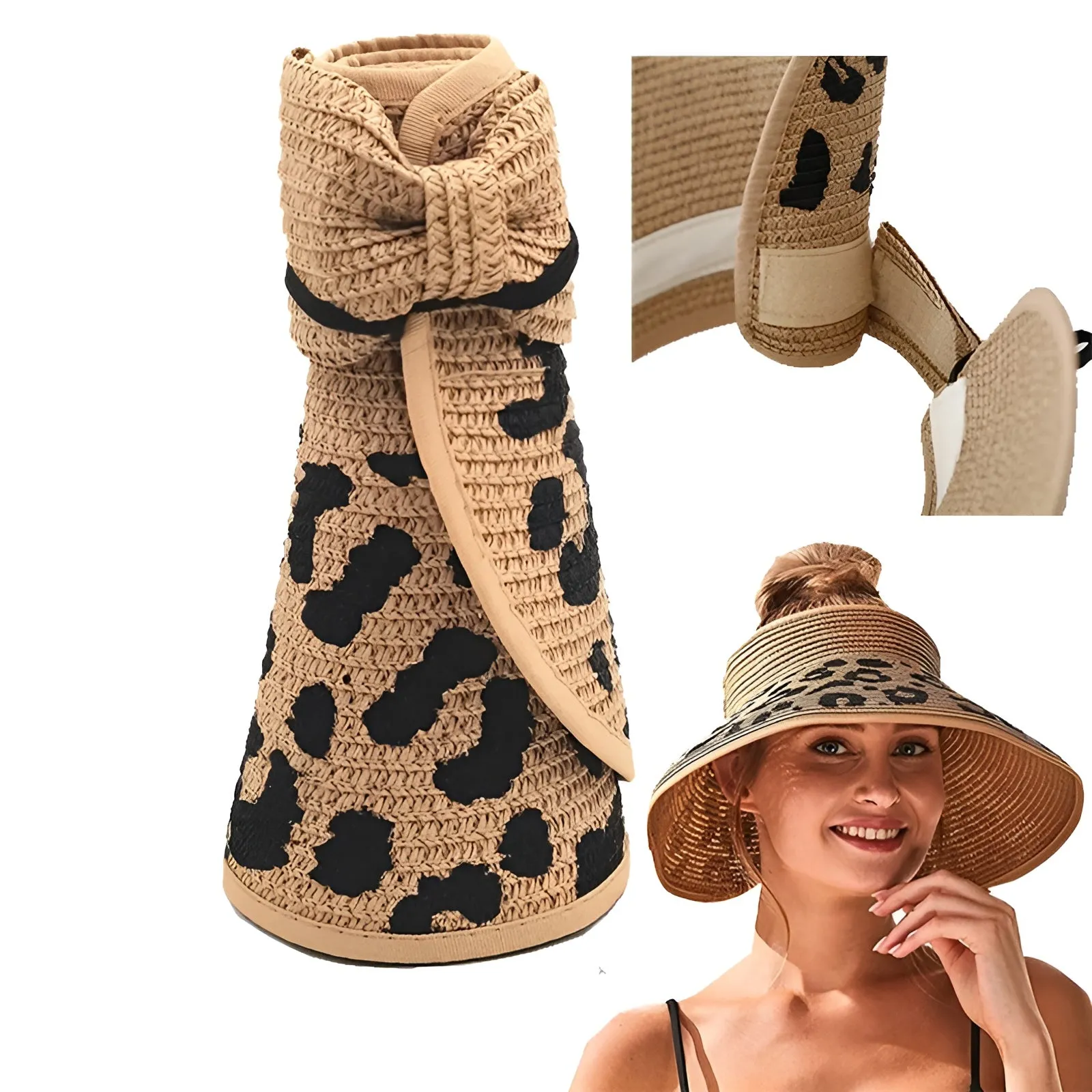 Chapeau De Paille Femme Imprim  Luma