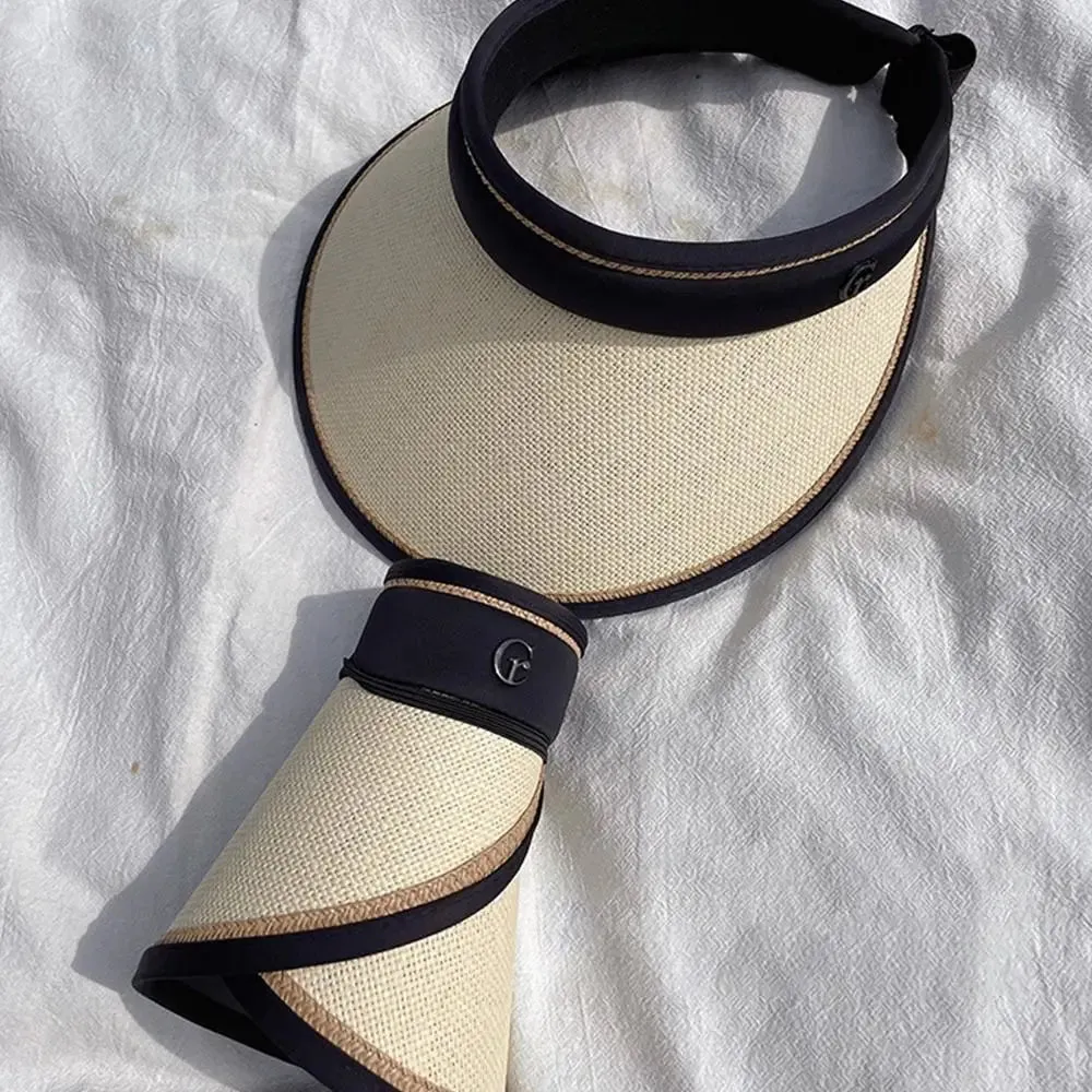 Chapeau de Paille Femme Pliable  Clina