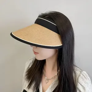 Chapeau de Paille Femme Pliable  Clina