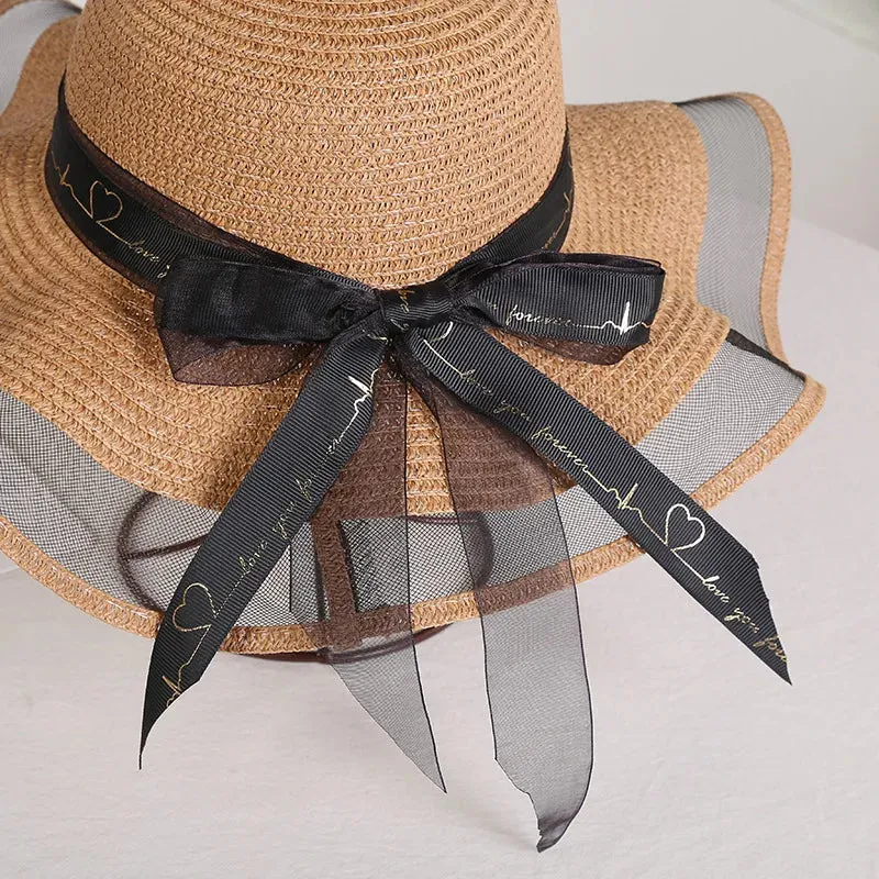 Chapeau de Paille Femme  Ruban - Poppy