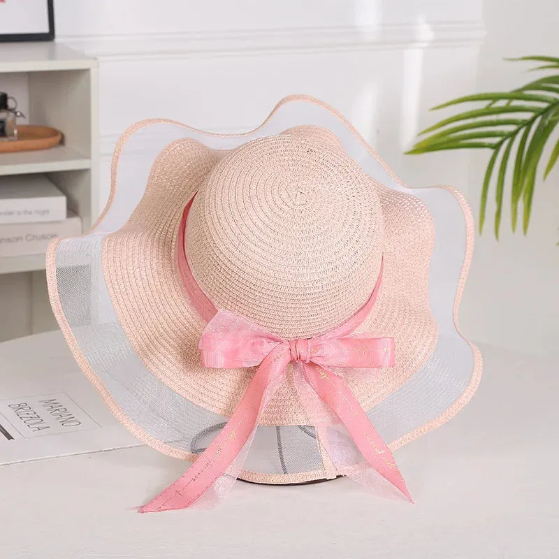 Chapeau de Paille Femme  Ruban - Poppy