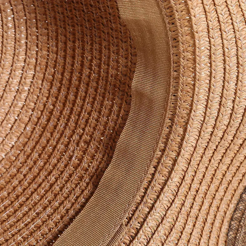 Chapeau de Paille Femme  Ruban - Poppy