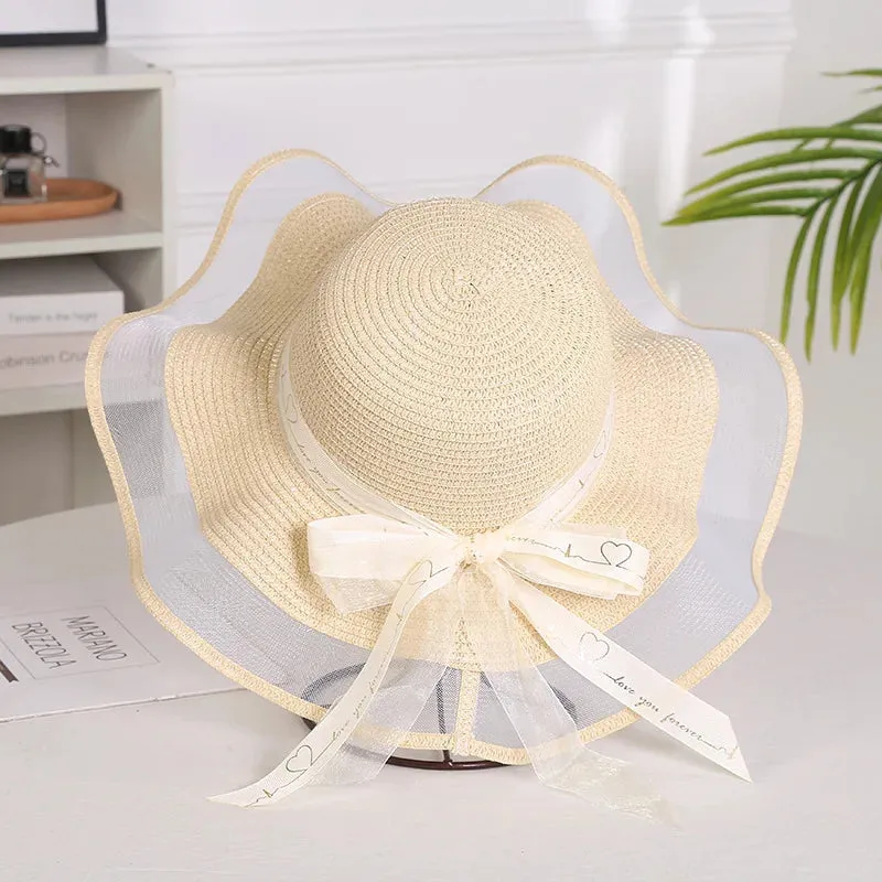 Chapeau de Paille Femme  Ruban - Poppy