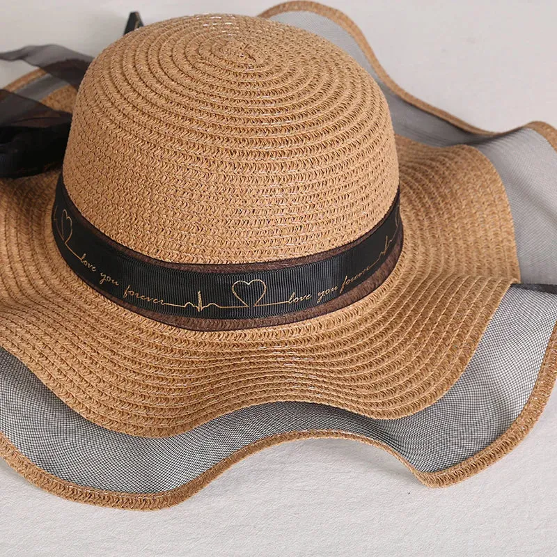 Chapeau de Paille Femme  Ruban - Poppy