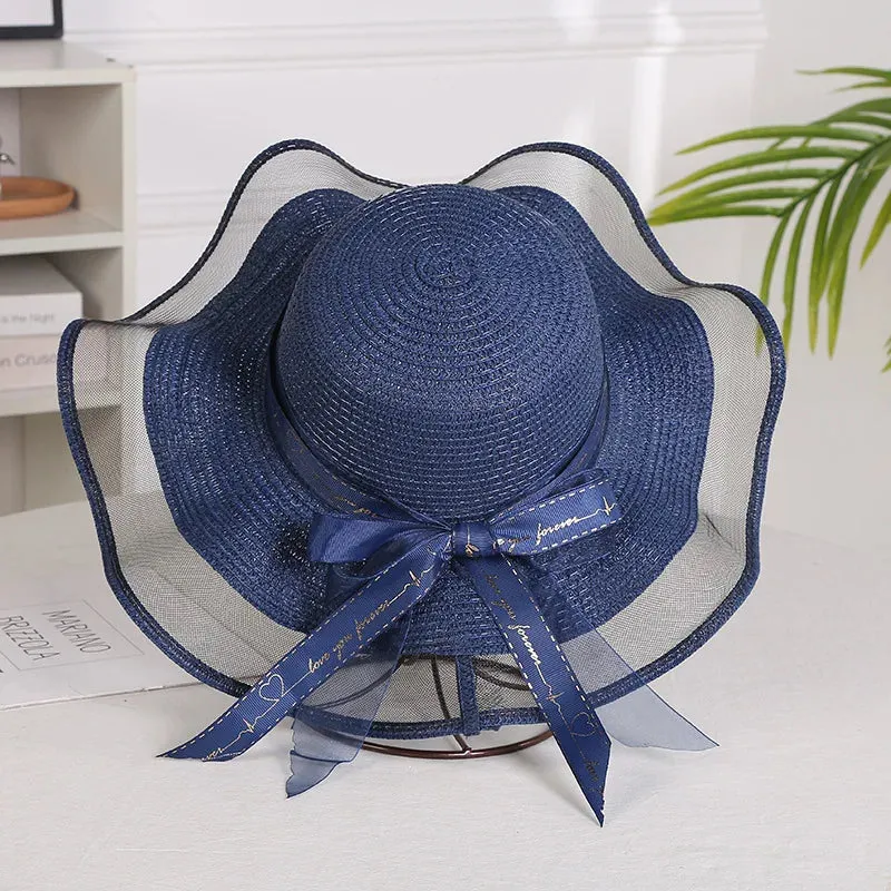 Chapeau de Paille Femme  Ruban - Poppy