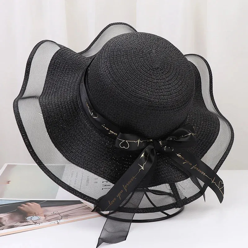Chapeau de Paille Femme  Ruban - Poppy