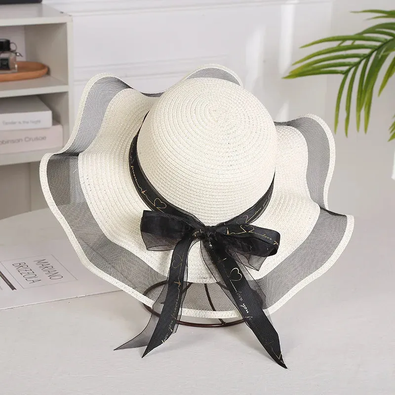 Chapeau de Paille Femme  Ruban - Poppy