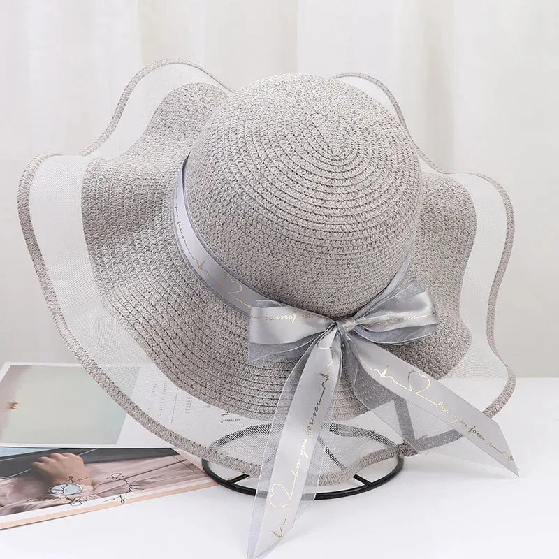 Chapeau de Paille Femme  Ruban - Poppy