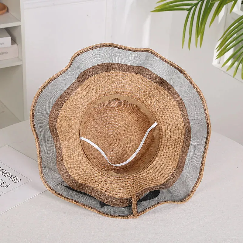 Chapeau de Paille Femme  Ruban - Poppy
