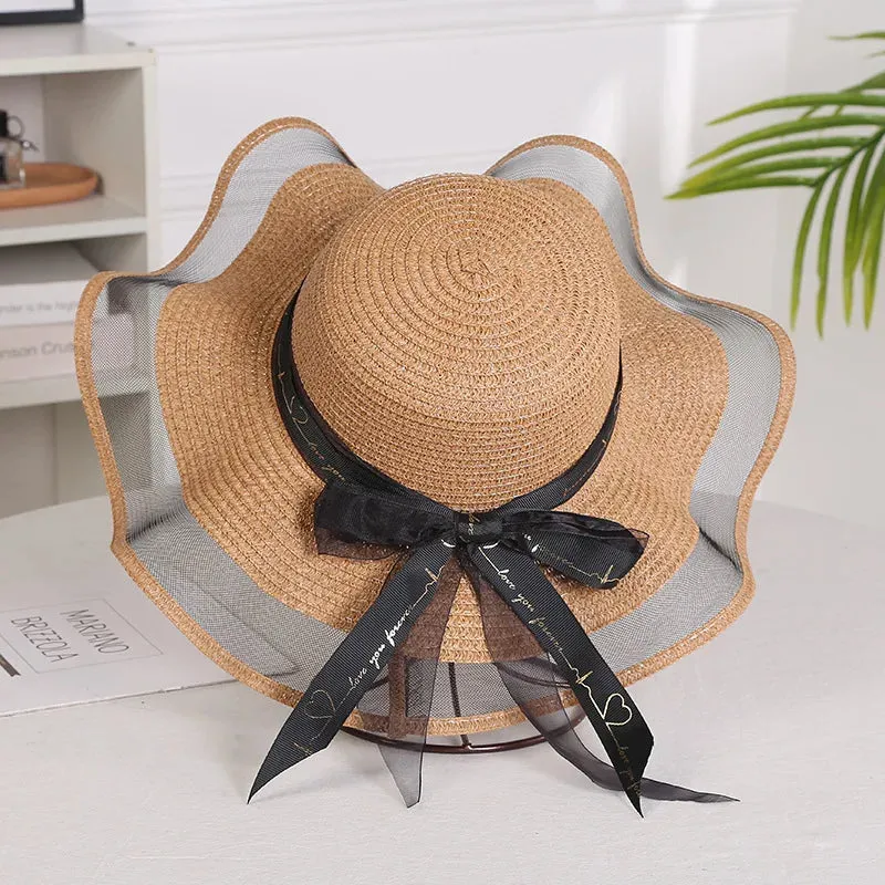 Chapeau de Paille Femme  Ruban - Poppy