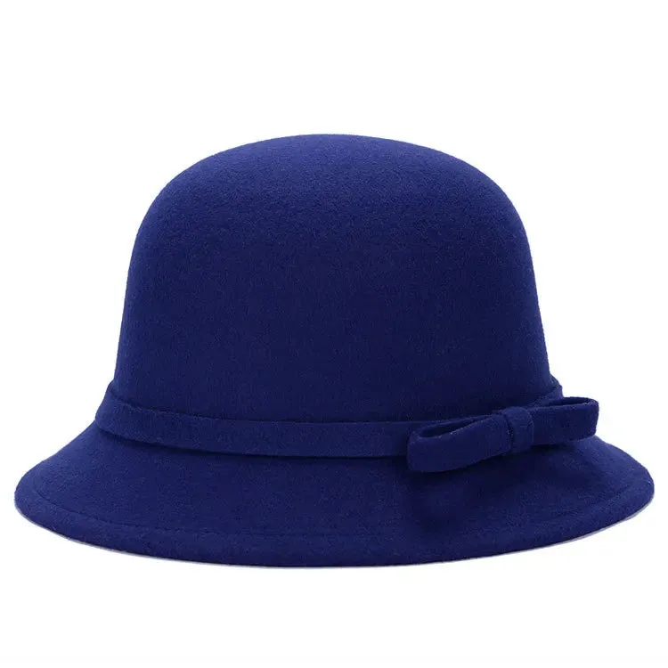 Chapeau Melon Cloche Femme Suede