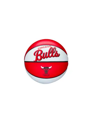 Chicago Bulls Wilson Size 3 Retro NBA Mini Basketball