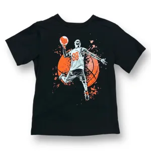 Children's Place Boys Size 5/6 Black Shirt Short Sleeve Basketball Tee