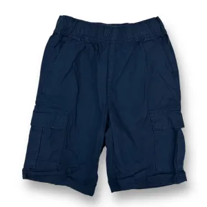 Children's Place Youth Boy Size 10 Navy Elastic Waistband Cargo Shorts