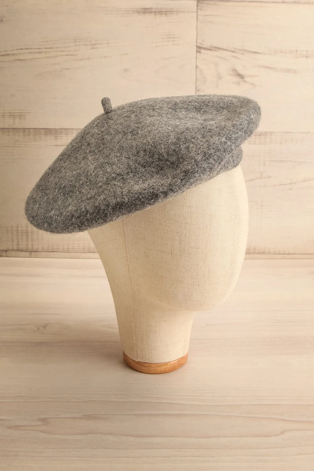 Ciel D'Hiver Grey | Wool Beret