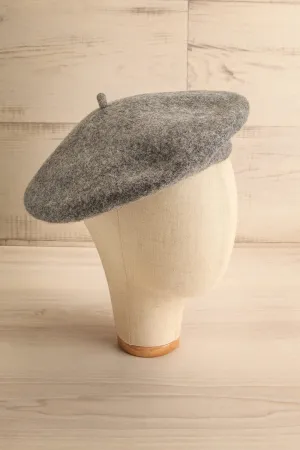 Ciel D'Hiver Grey | Wool Beret