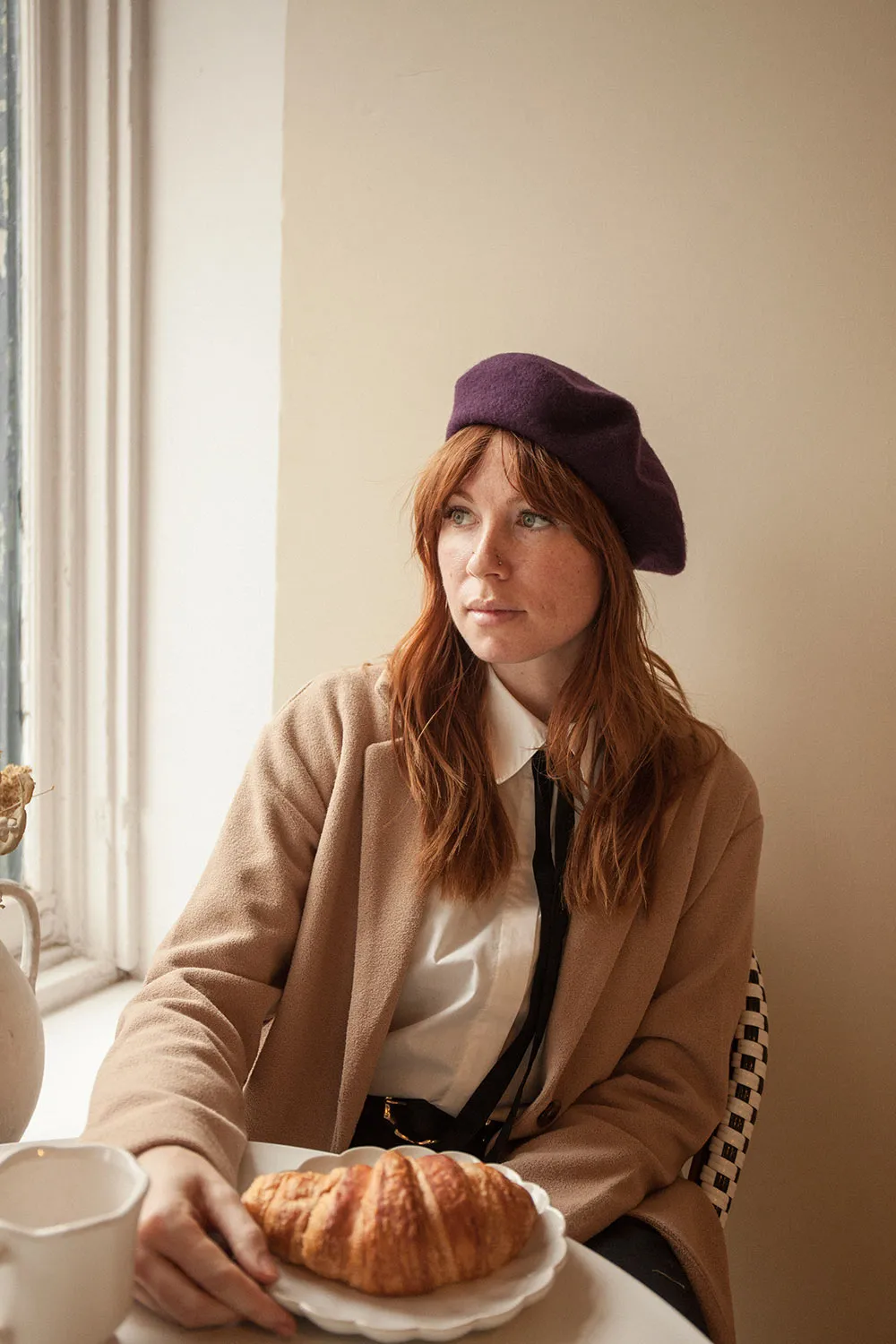 Ciel D'Hiver Grey | Wool Beret