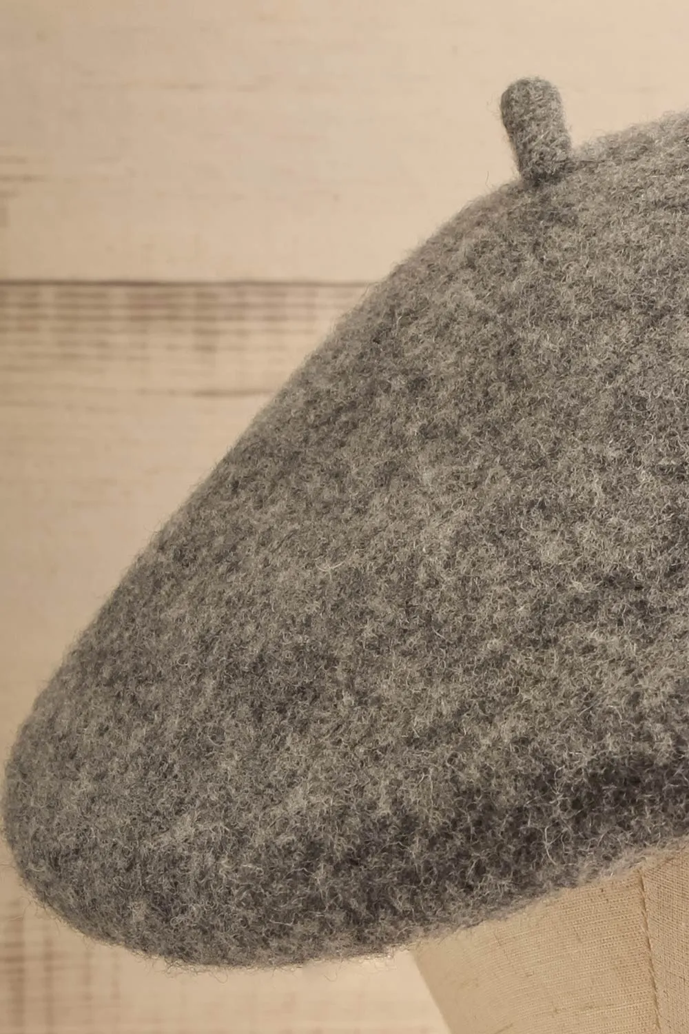 Ciel D'Hiver Grey | Wool Beret