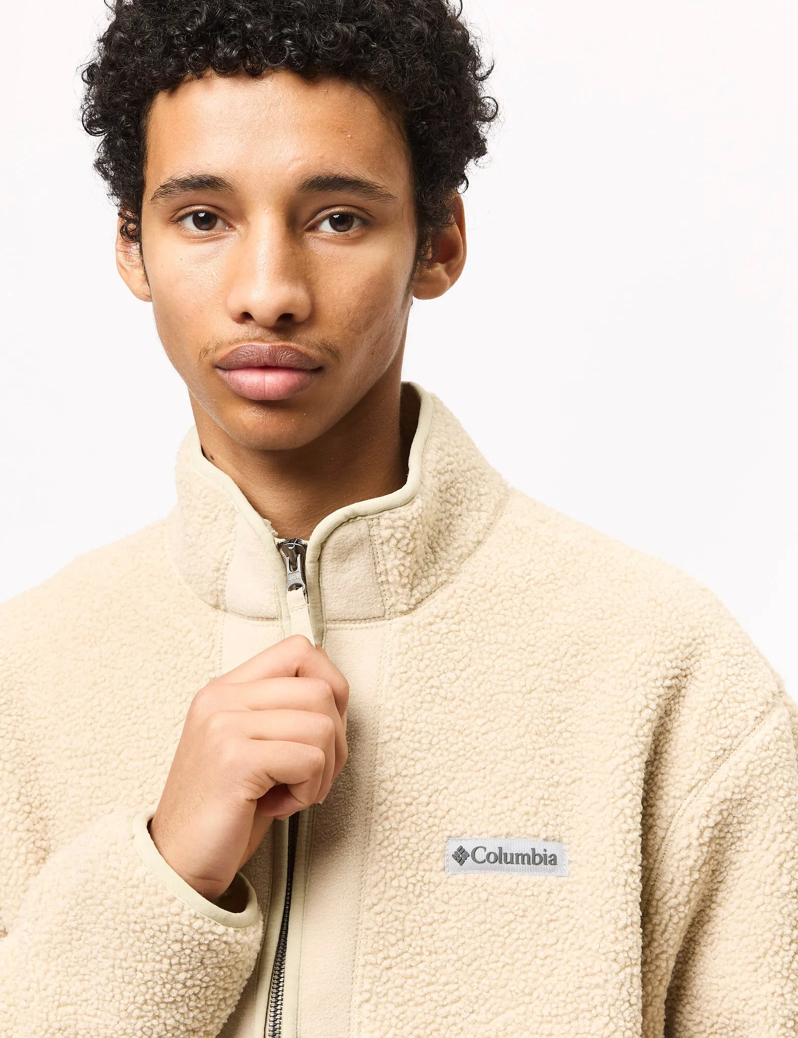Clearance Price Columbia Black Mesa Boucle Fleece - Ancient Fossil  Last Few Pieces!