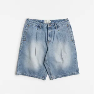 Clearance Price Dime Pleated Denim Shorts  Going Fast!
