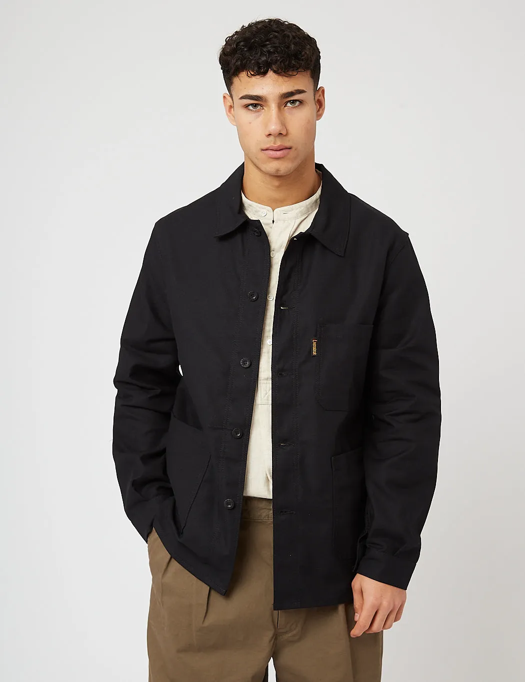 Clearance Price Le Laboureur Cotton Work Jacket - Black  Last Chance!