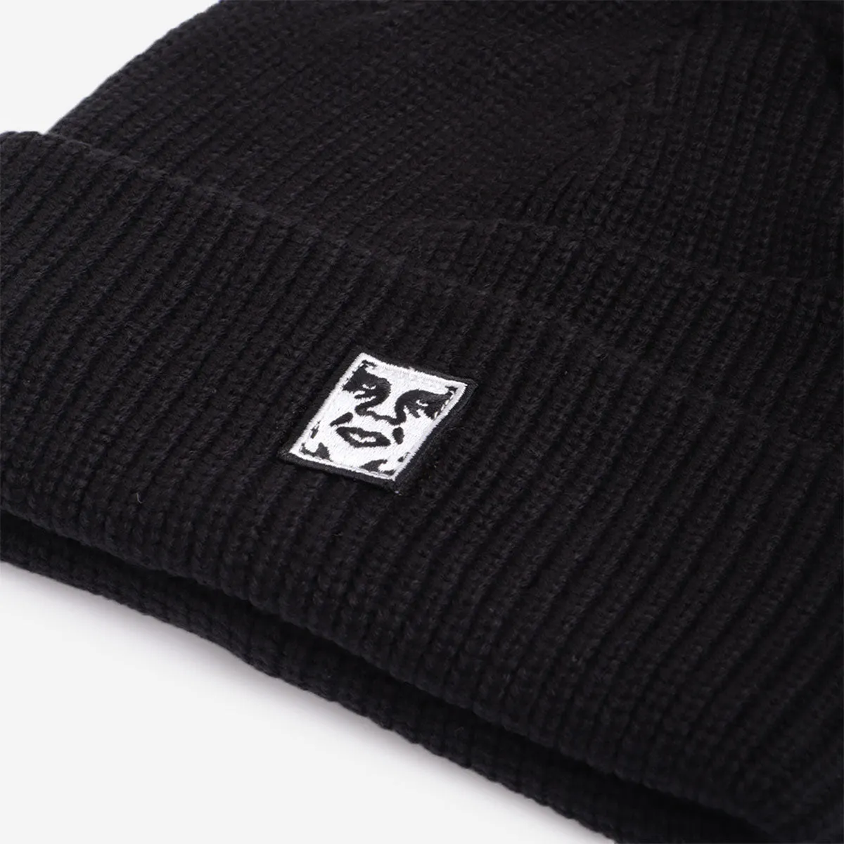 Clearance Price OBEY Mid Icon Patch Cuff Beanie  Dont Miss Out!