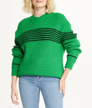 Clearance Price Striped Tunic Sweater  Dont Miss Out!
