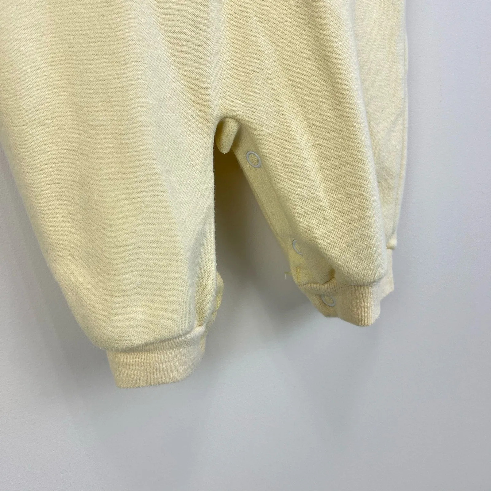 Clearance Price Vintage Healthex Yellow Baby Coverall 6 Months USA  Last Few Pieces!