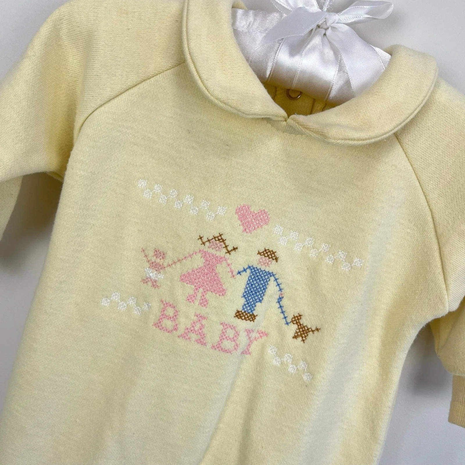 Clearance Price Vintage Healthex Yellow Baby Coverall 6 Months USA  Last Few Pieces!