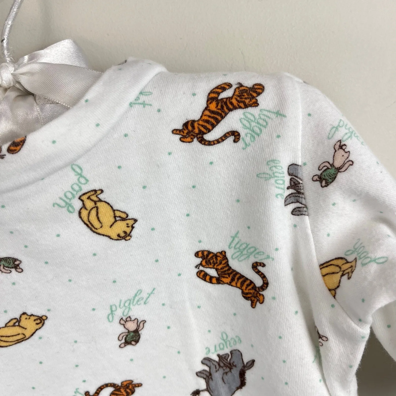 Clearance Price Vintage Walt Disney World Baby Winnie the Pooh Friends Forever Overalls Set 9 Months  Dont Miss Out!