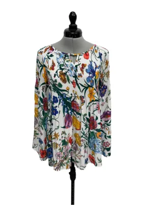 Clearance Price Womens Charlie B Long Sleeve Blouse, Small  Limited Availability!