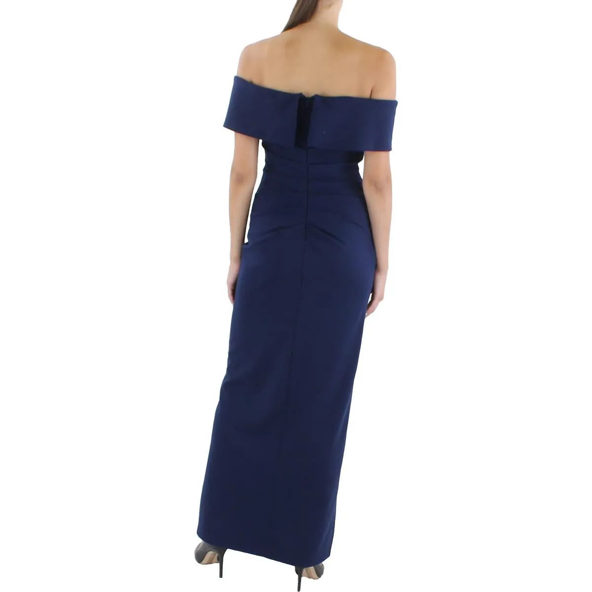 Clearance Price Womens Gathered Maxi Evening Dress  Last Chance!