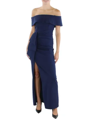Clearance Price Womens Gathered Maxi Evening Dress  Last Chance!