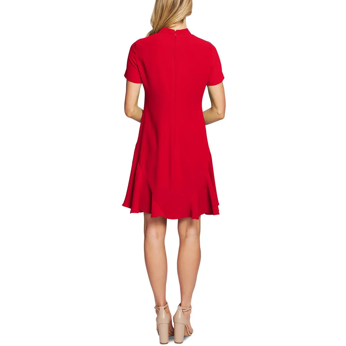 Clearance Price Womens Ruffled Bow Cocktail Dress  Limited Release!