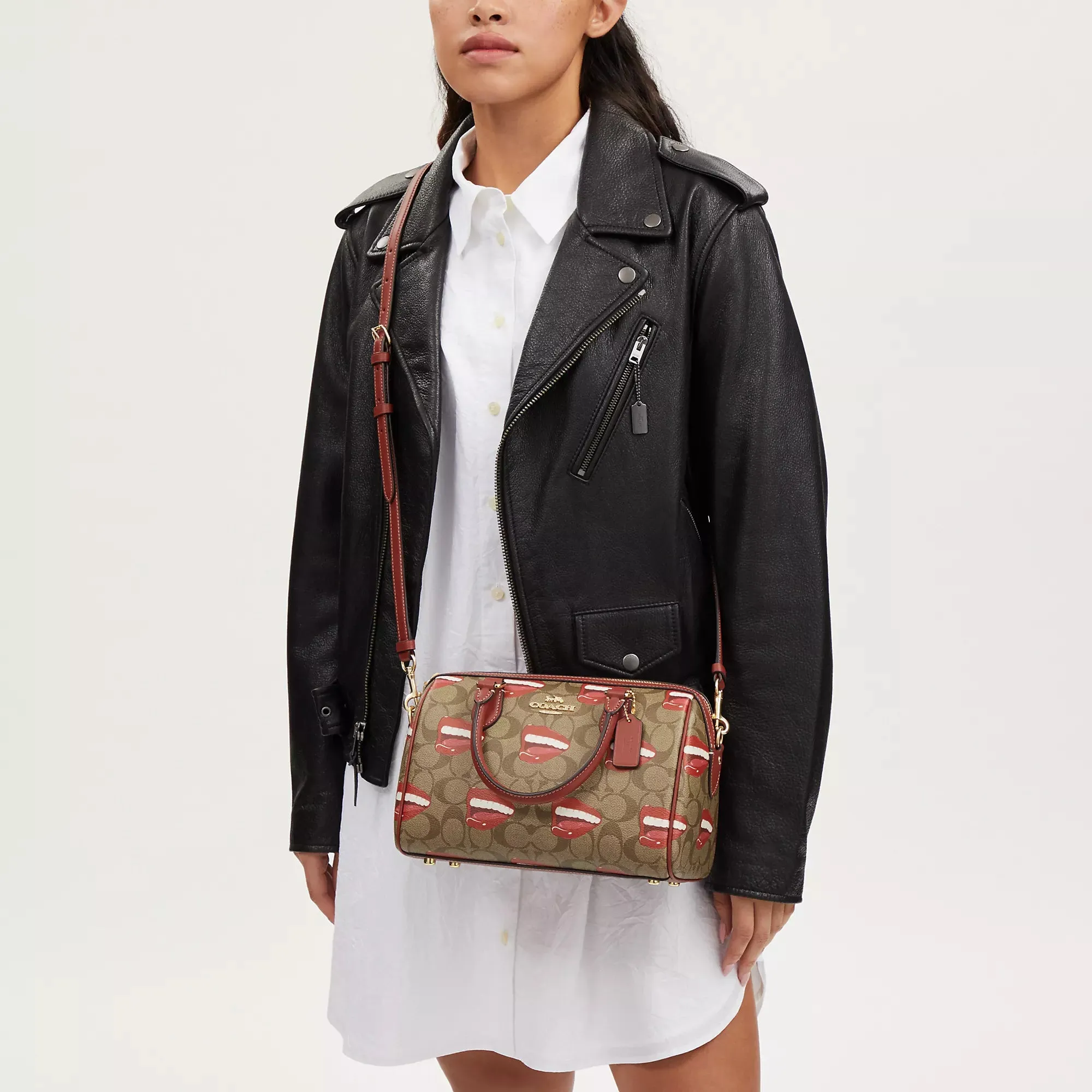 Coach Outlet Coach X Tom Wesselmann Rowan Satchel In Signature Canvas
