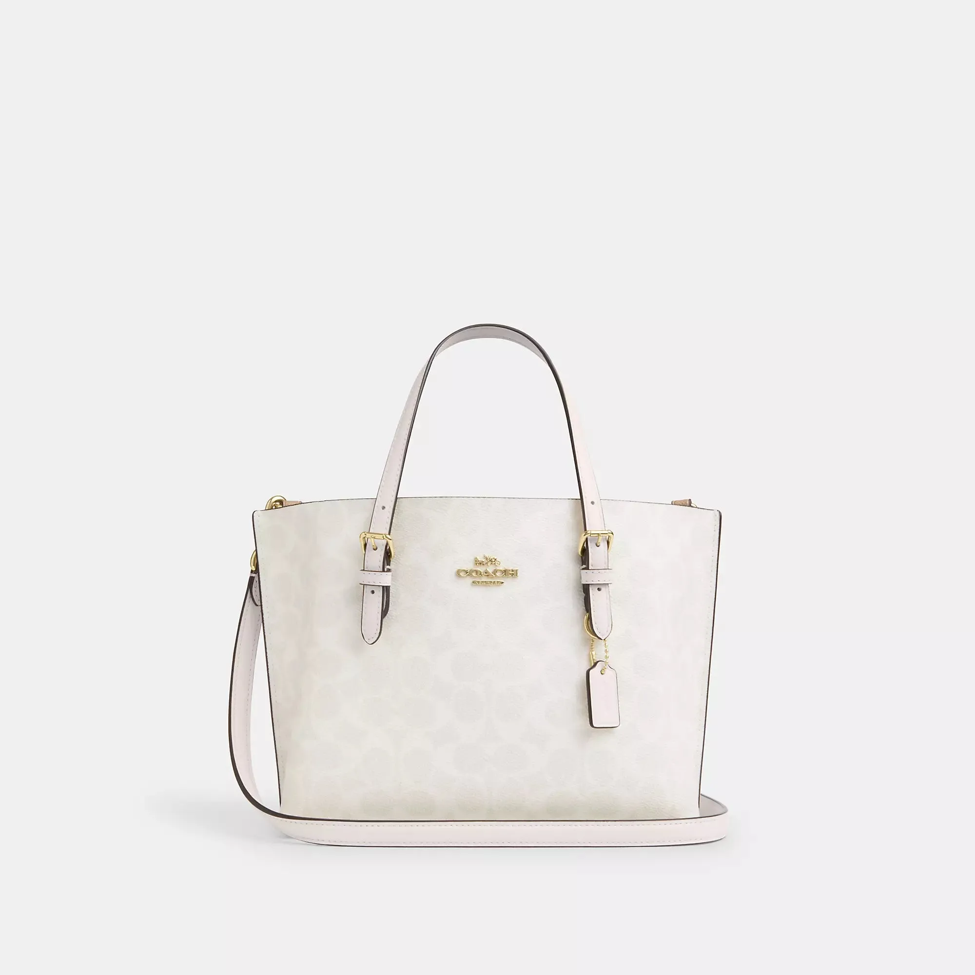 Coach Outlet Mollie Tote Bag 25 In Signature Canvas