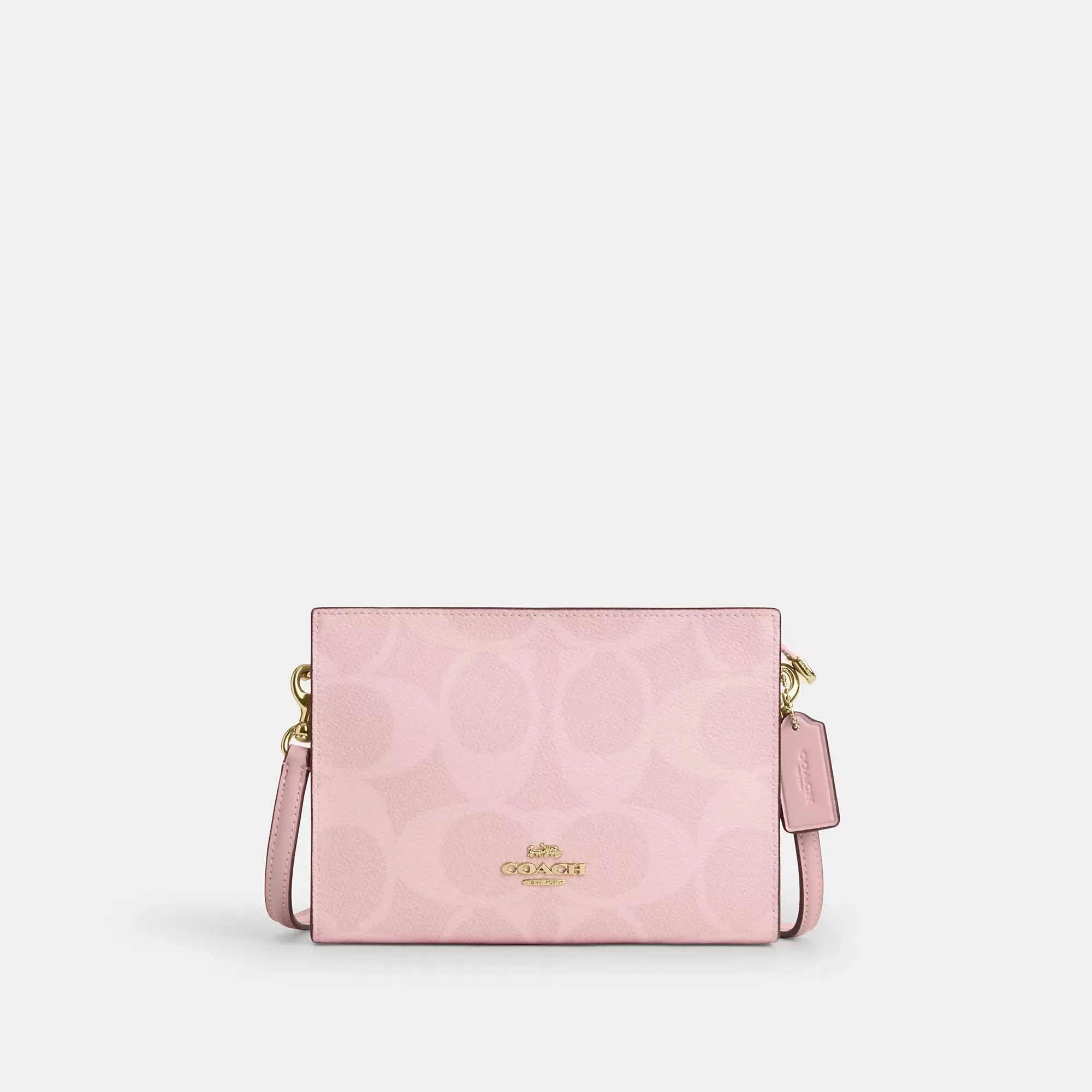 Coach Outlet Slim Crossbody Bag In Signature Canvas