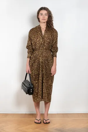 Collarless Shirtdress