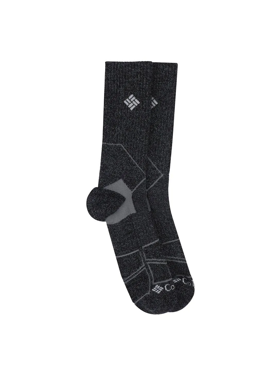 Columbia Unisex Grey Hike Crew Medium Weight (1 Pair)