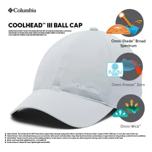 Columbia Unisex Grey Omni-Freeze Coolhead III Ball Cap
