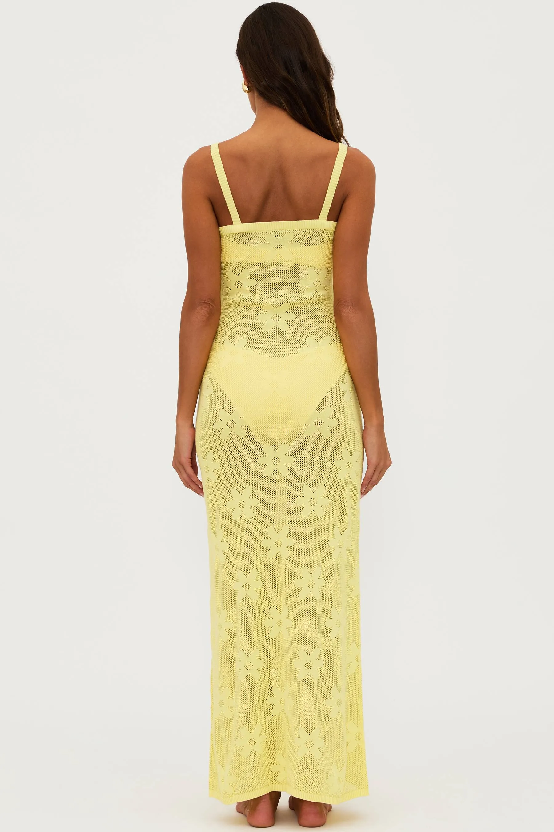 Conrad Dress Butter Blossom Jacquard Beach Riot