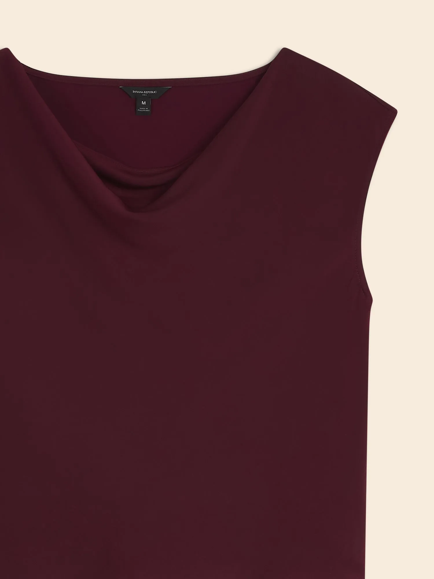 Cowl-Neck Top Banana Republic