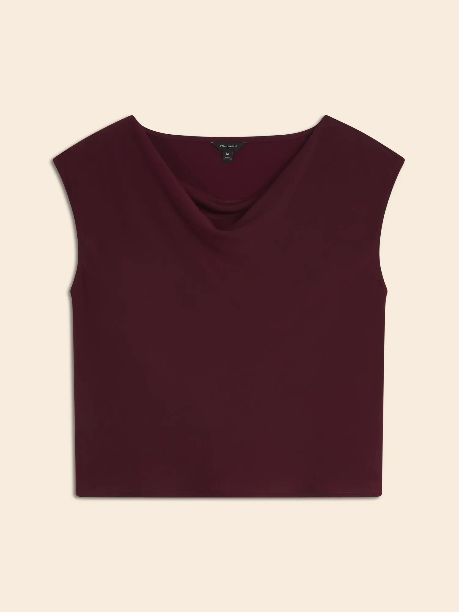Cowl-Neck Top Banana Republic