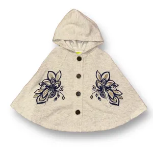 Crazy 8 Toddler Girls Size 3T Cotton Shawl Hooded Overcoat