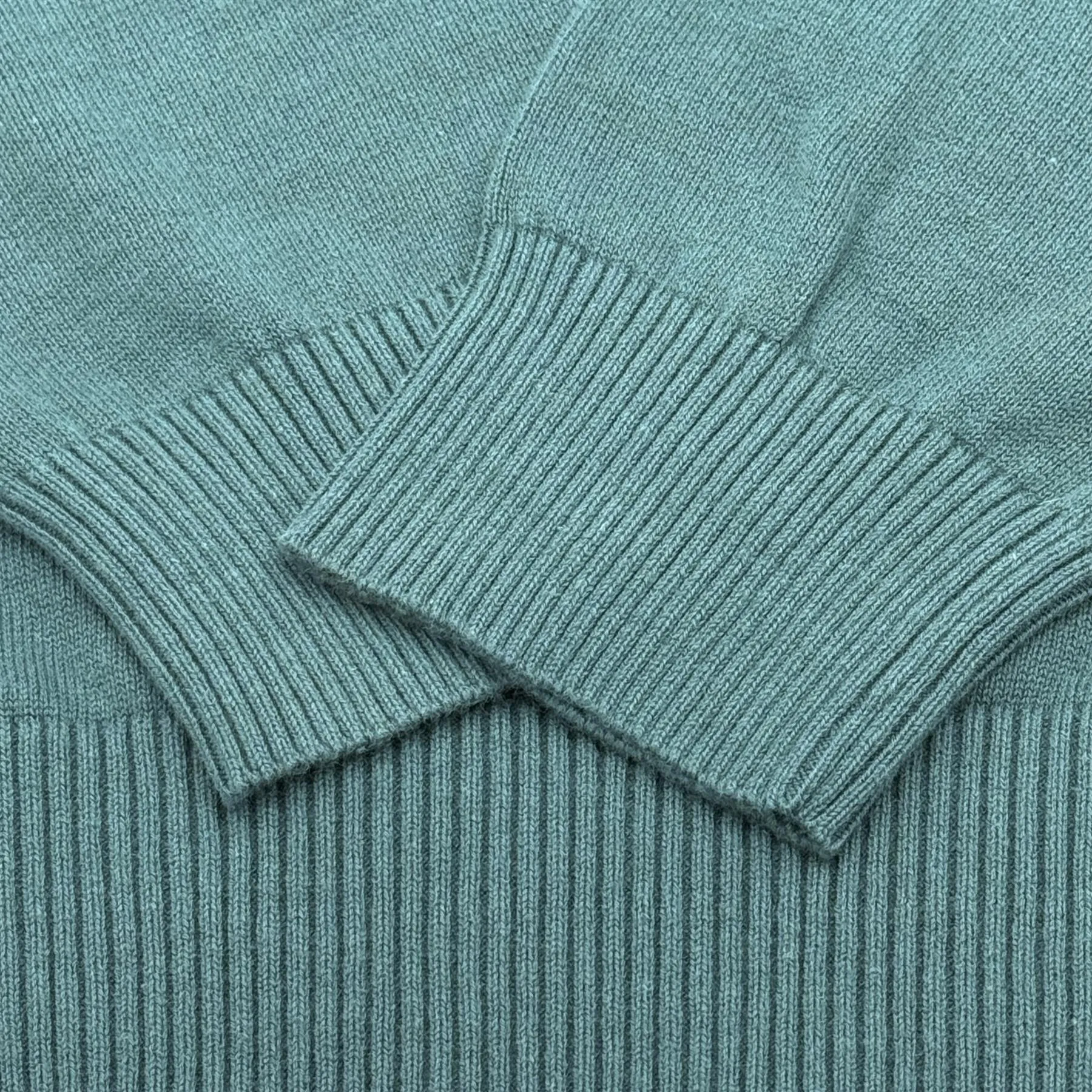 Crew Clothing Mens Knitted Jumper Long Sleeve Emerald Green
