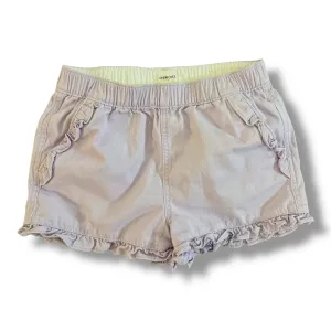 Crewcuts Youth Girl Size 10 Cotton Shorts with Elastic Waistband and Ruffles