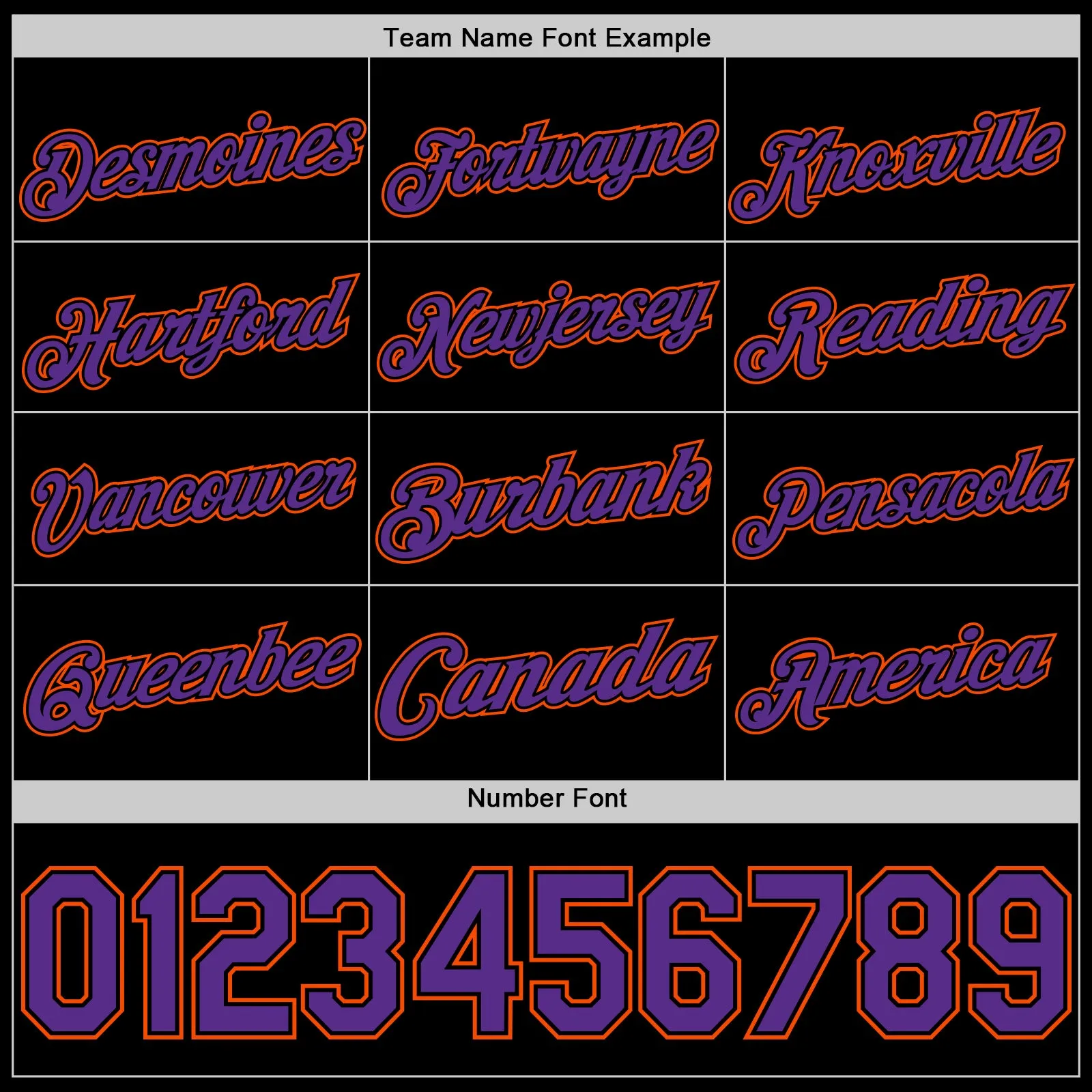Custom Black Purple-Orange Authentic Basketball Jersey